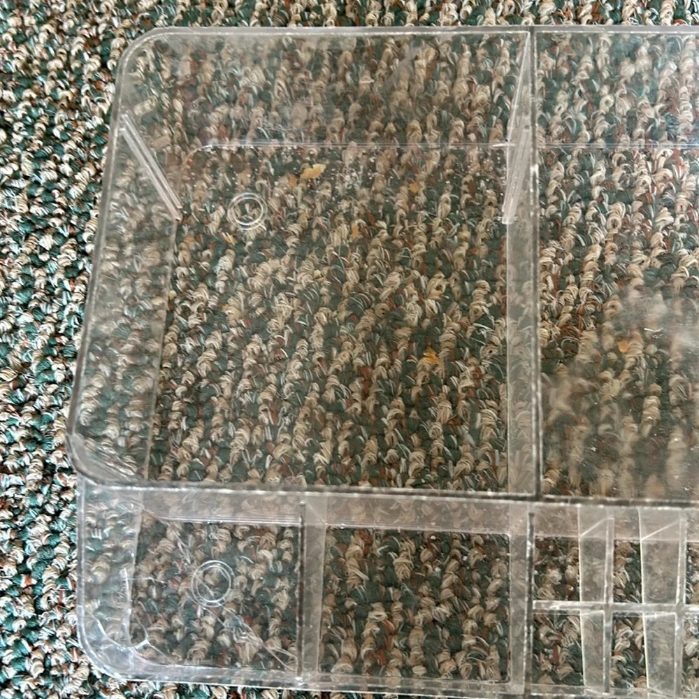 FREE! Lucite make up/jewelry organizer Free with any purchase of $15 or more.